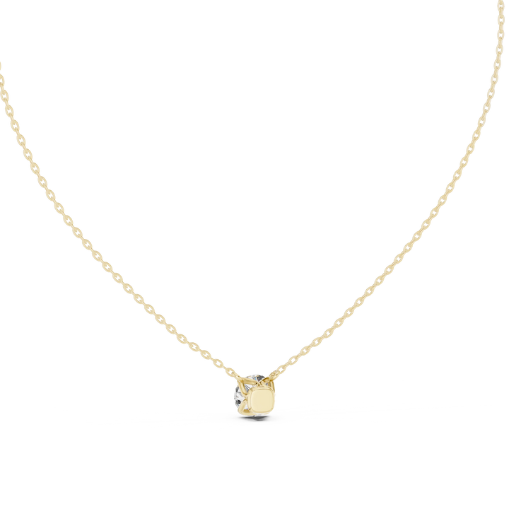 Classic Round Solitaire Diamond Pendant