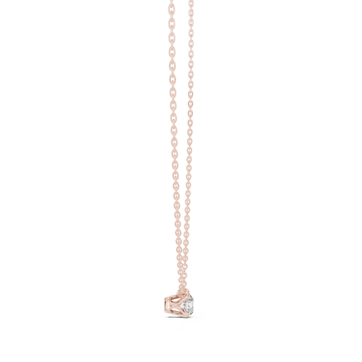 Signature Round Solitaire Diamond Pendant