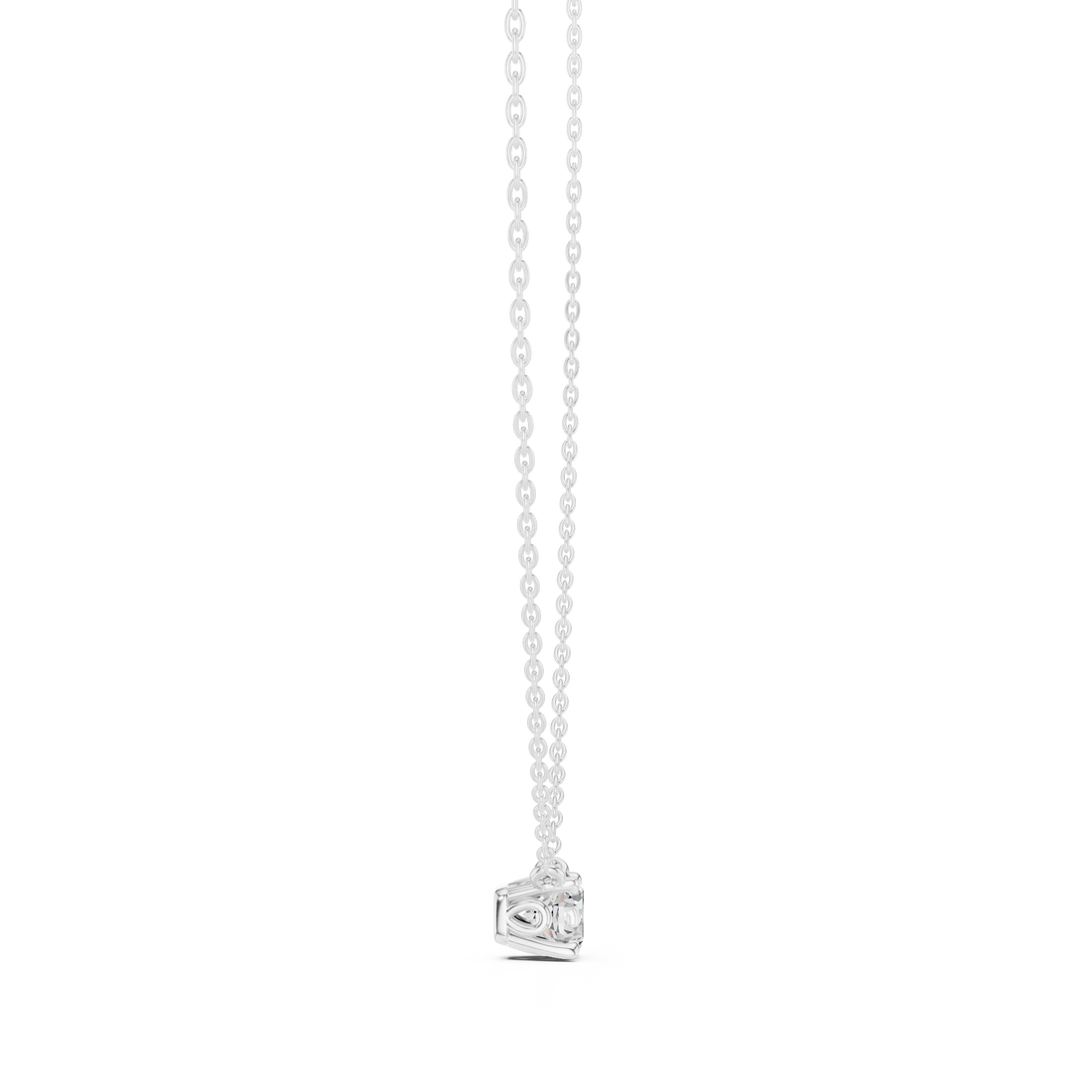 Timeless Round Solitaire Diamond Pendant