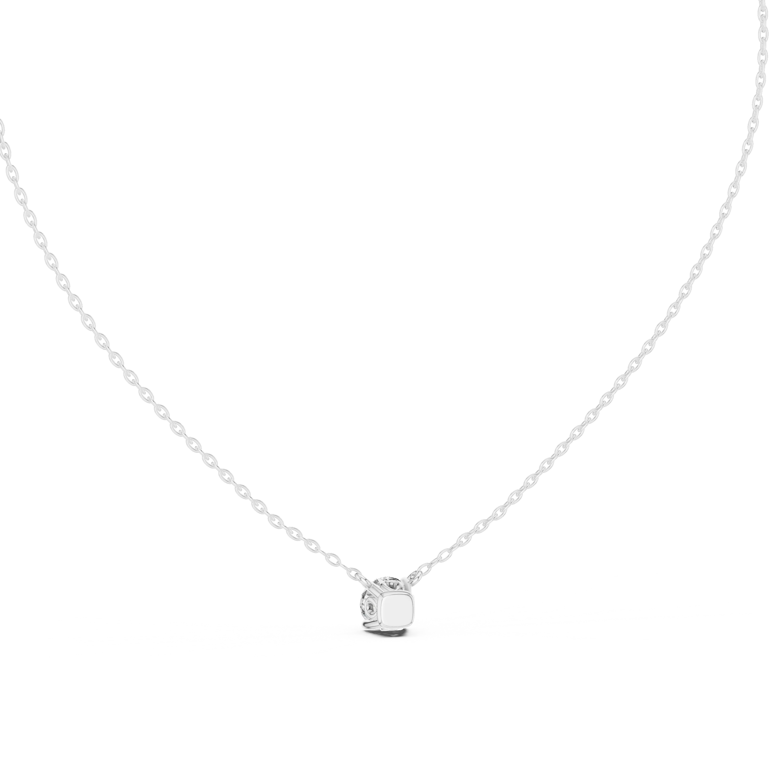 Timeless Round Solitaire Diamond Pendant