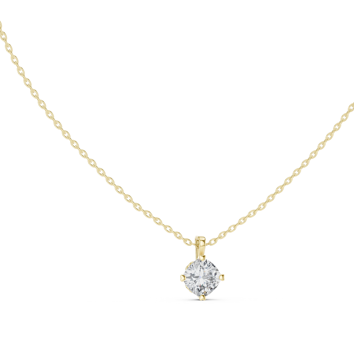 Pure Radiance Round Solitaire Diamond Pendant
