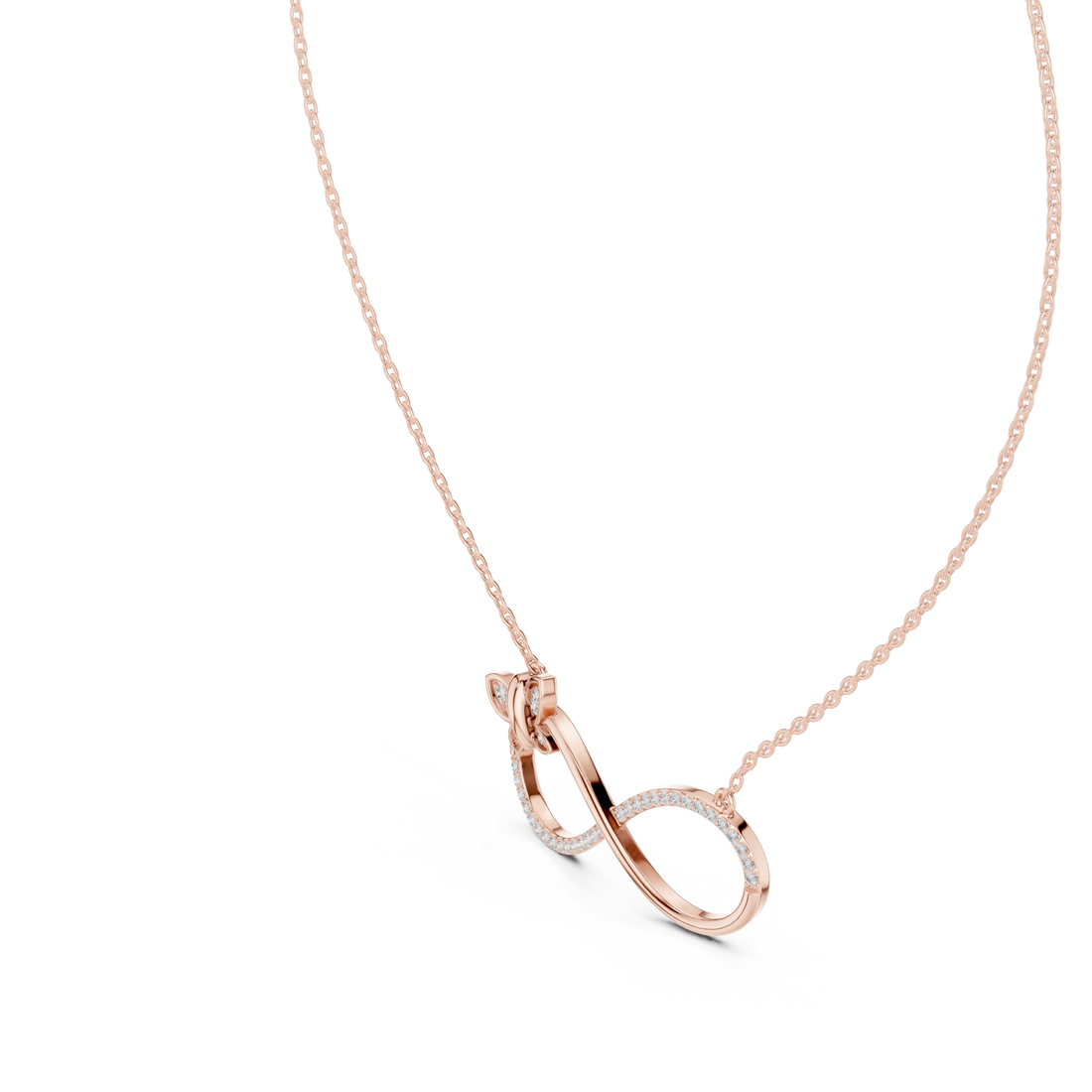Signature Princess Solitaire Diamond Pendant