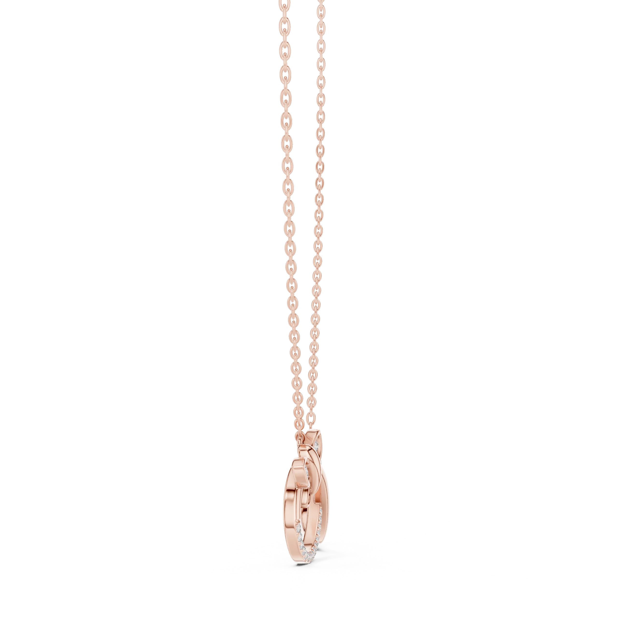 Signature Princess Solitaire Diamond Pendant