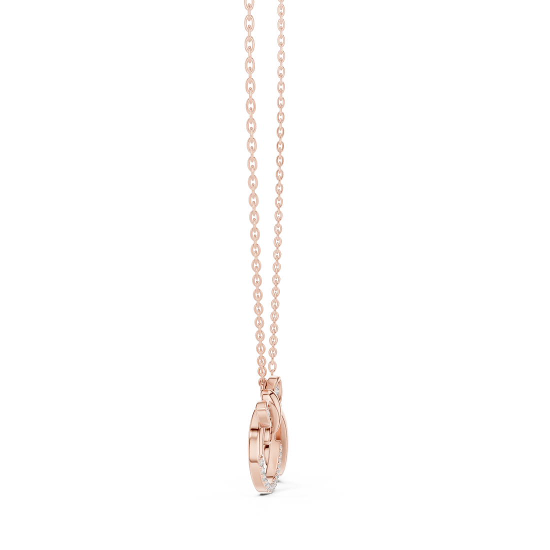 Signature Princess Solitaire Diamond Pendant