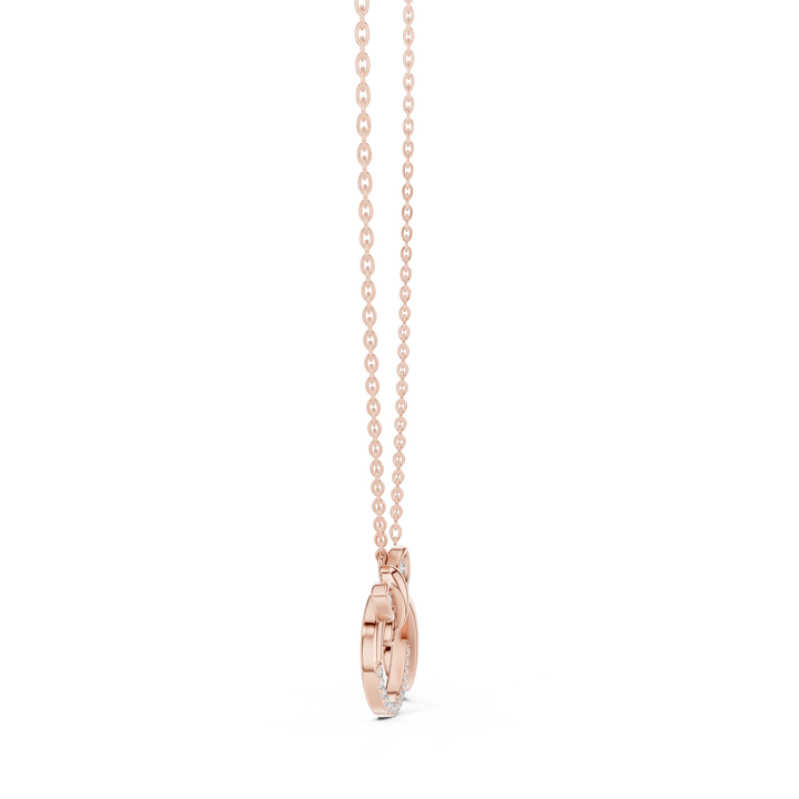 Signature Princess Solitaire Diamond Pendant