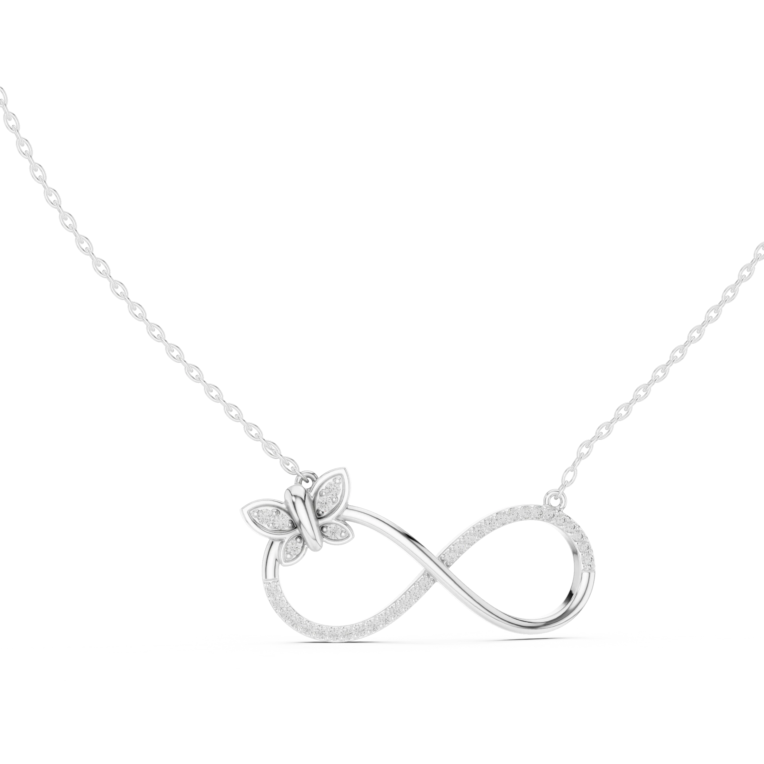 Signature Princess Solitaire Diamond Pendant