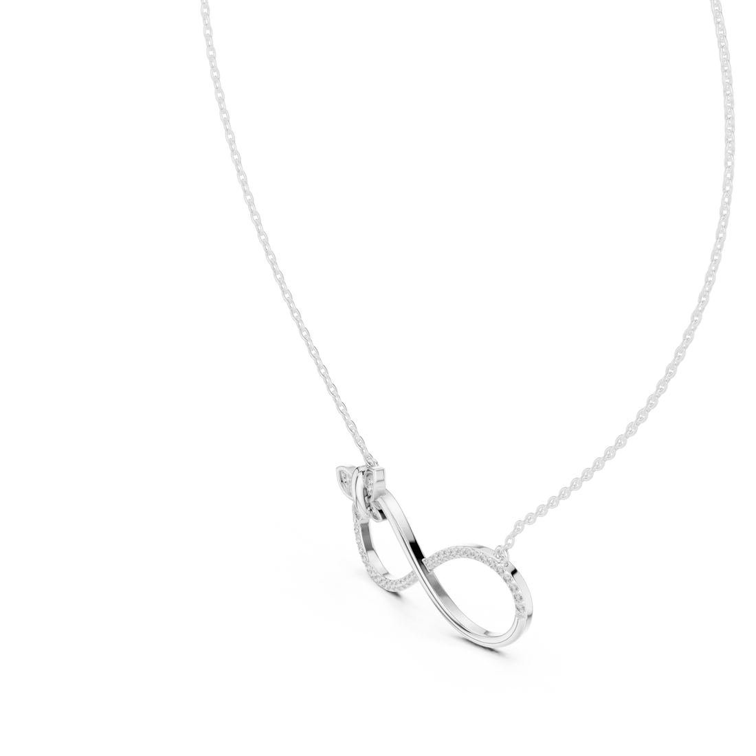 Signature Princess Solitaire Diamond Pendant