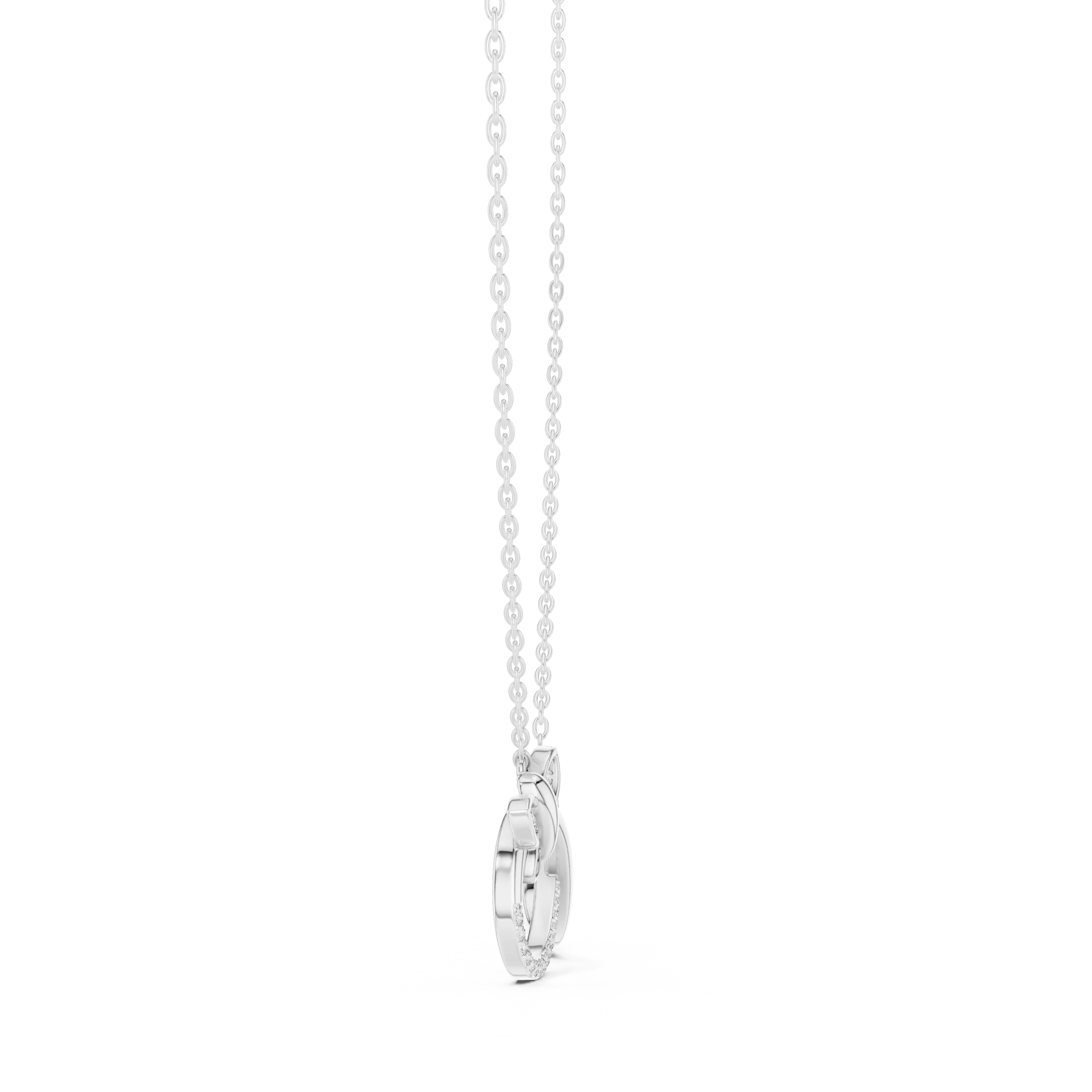 Signature Princess Solitaire Diamond Pendant