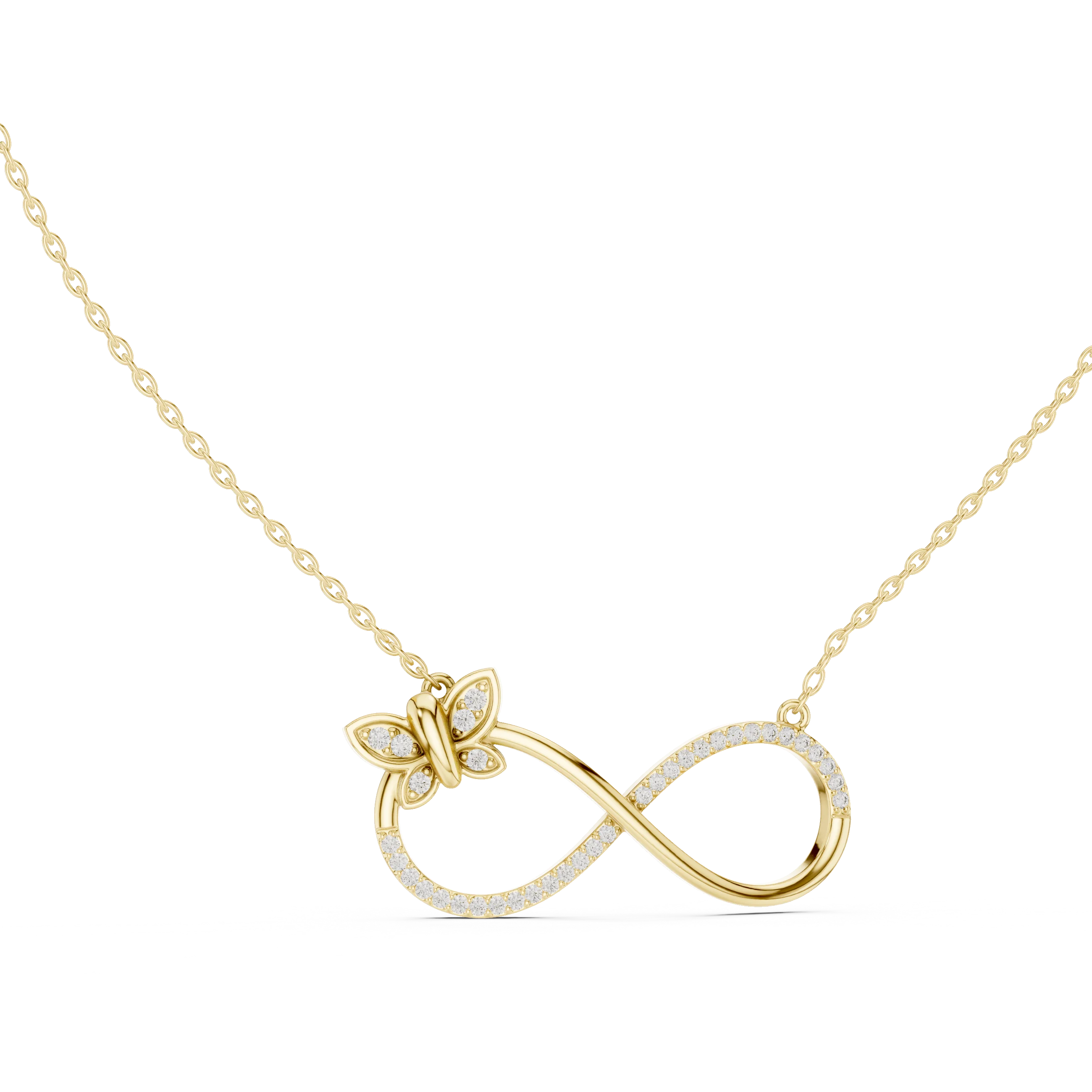 Signature Princess Solitaire Diamond Pendant