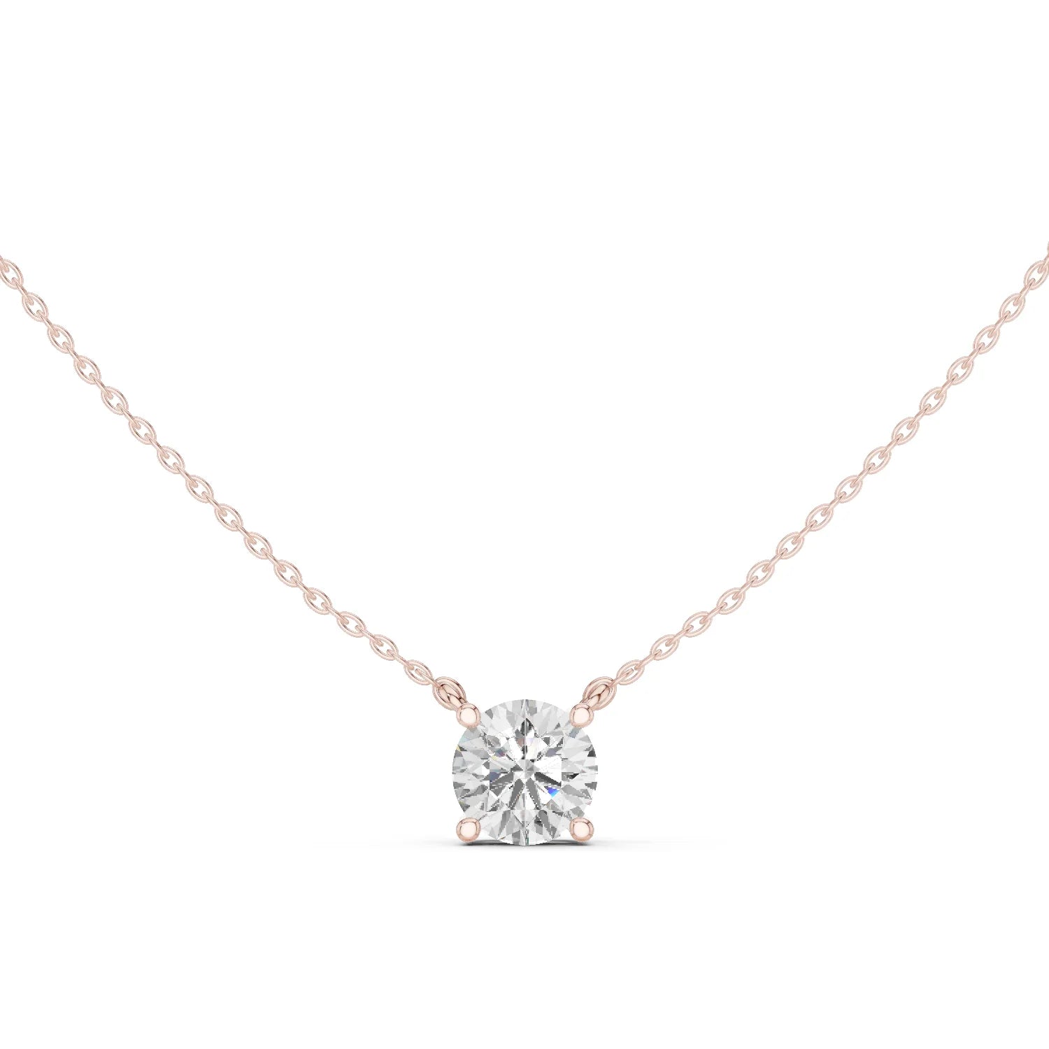 Timeless Spark Solitaire Diamond Pendant