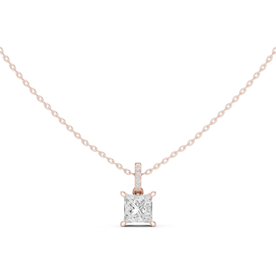 Regalia Princess Solitaire Diamond Pendant