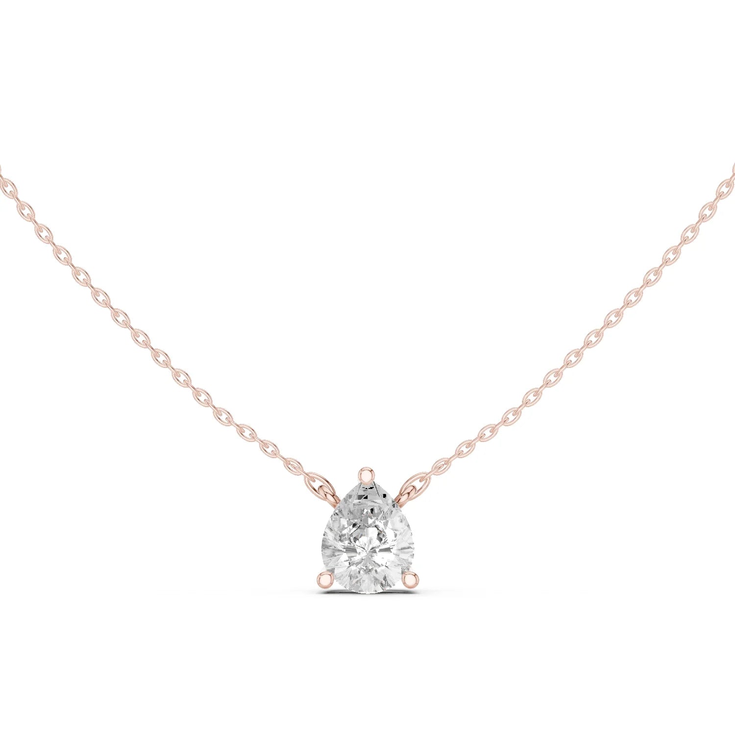 Grace Drop Pear Diamond Pendant