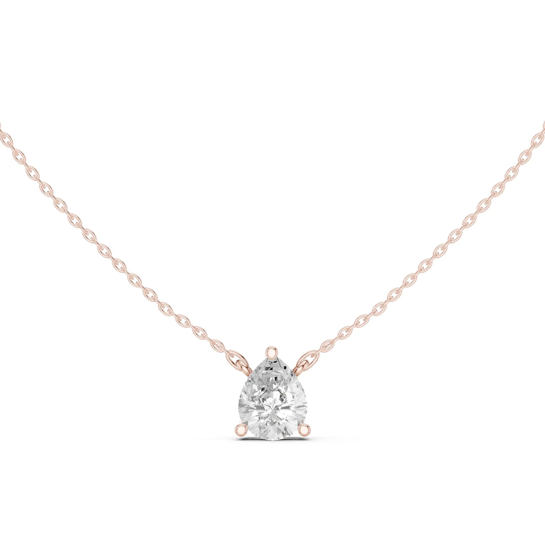 Grace Drop Pear Diamond Pendant