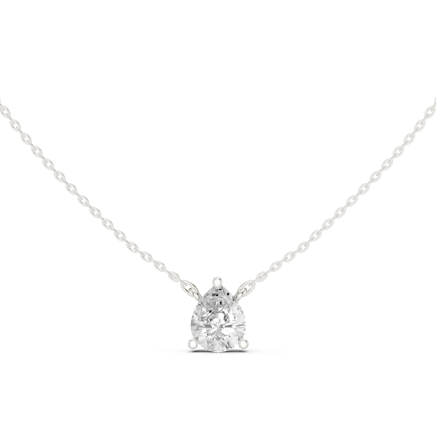 Grace Drop Pear Diamond Pendant