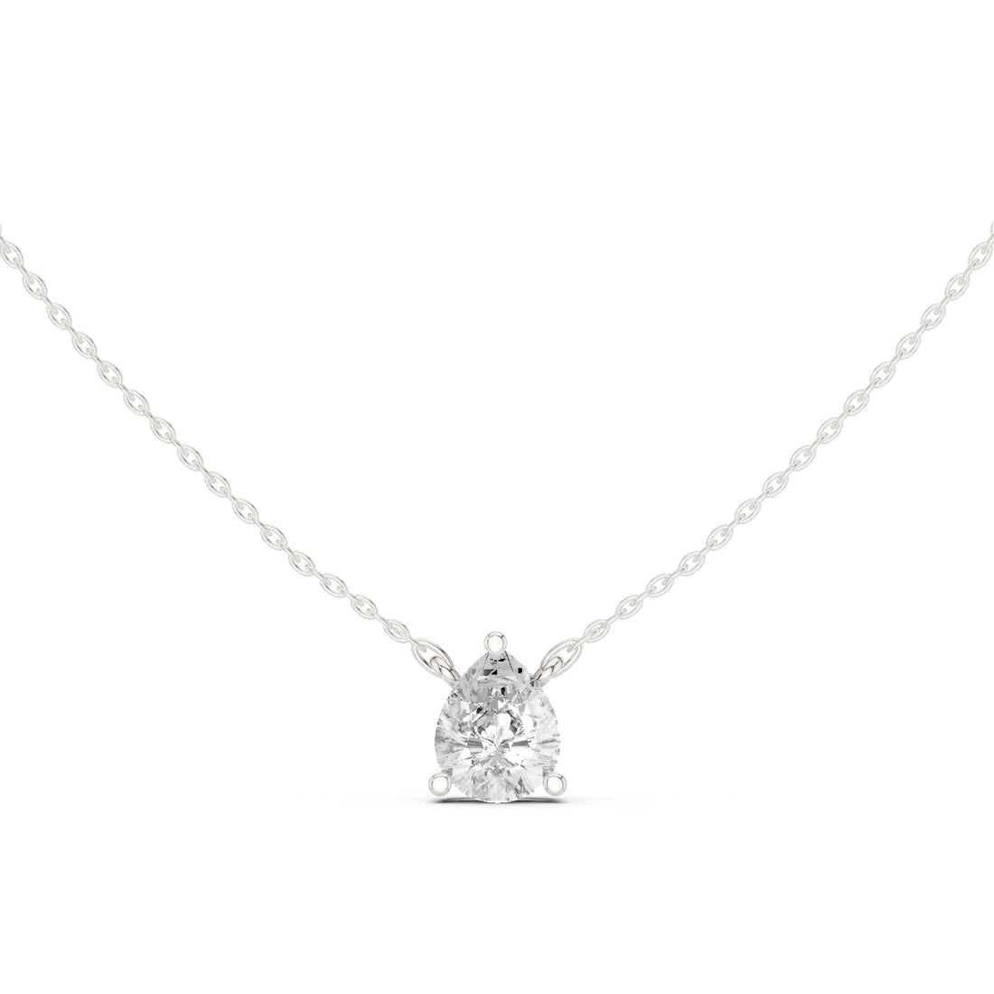 Grace Drop Pear Diamond Pendant