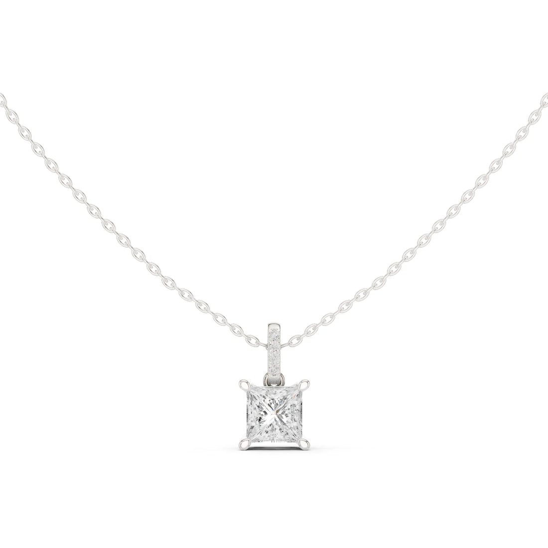 Regalia Princess Solitaire Diamond Pendant