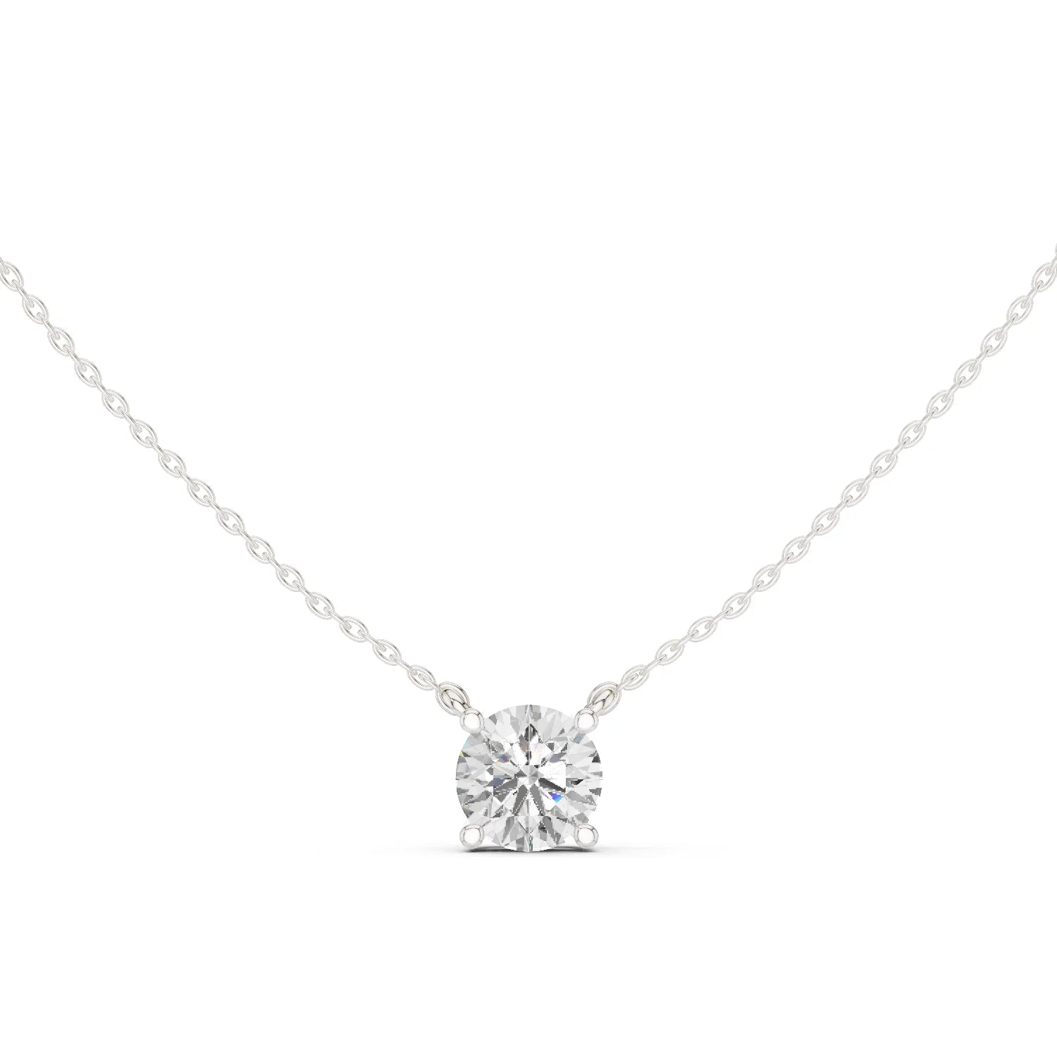 Timeless Spark Solitaire Diamond Pendant