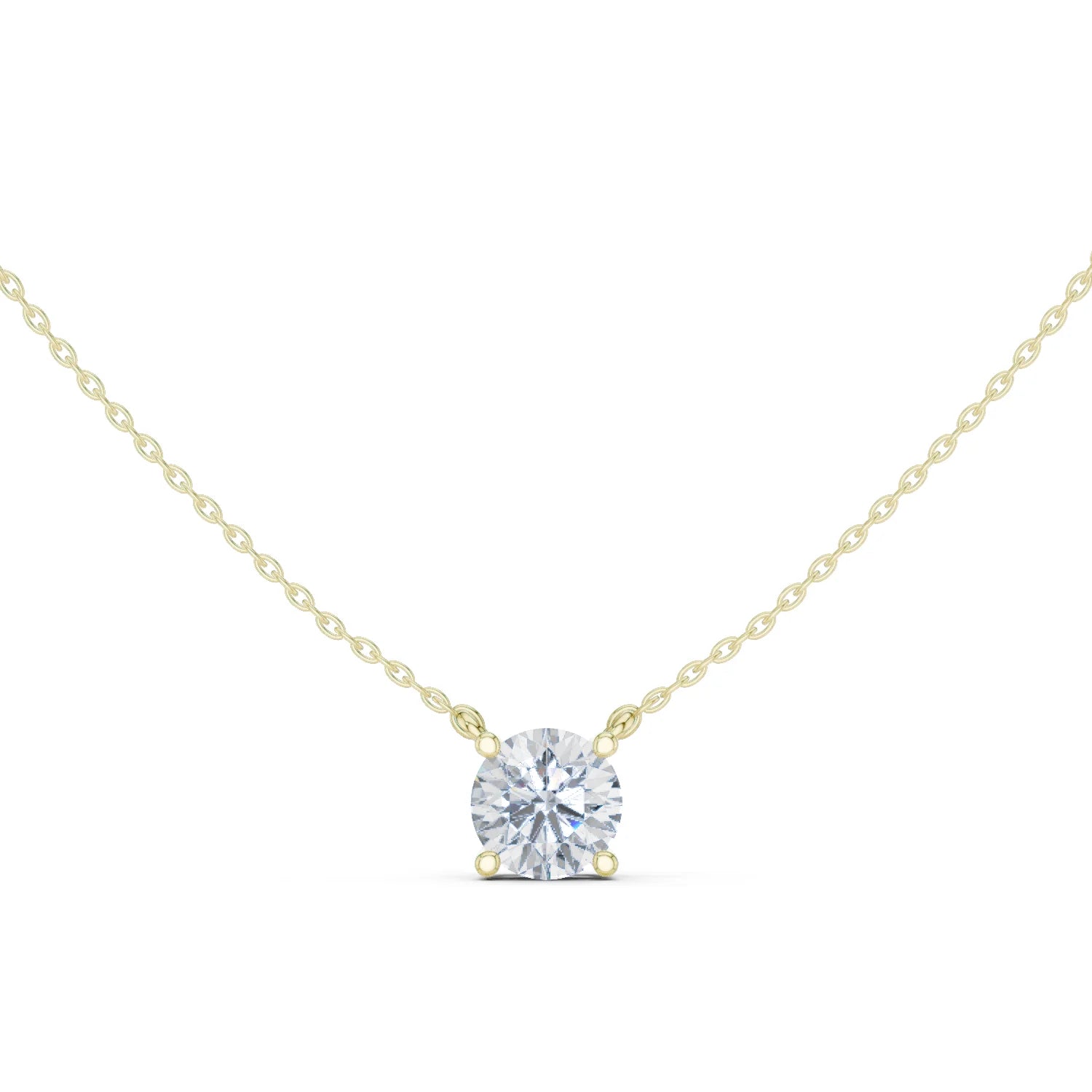 Timeless Spark Solitaire Diamond Pendant