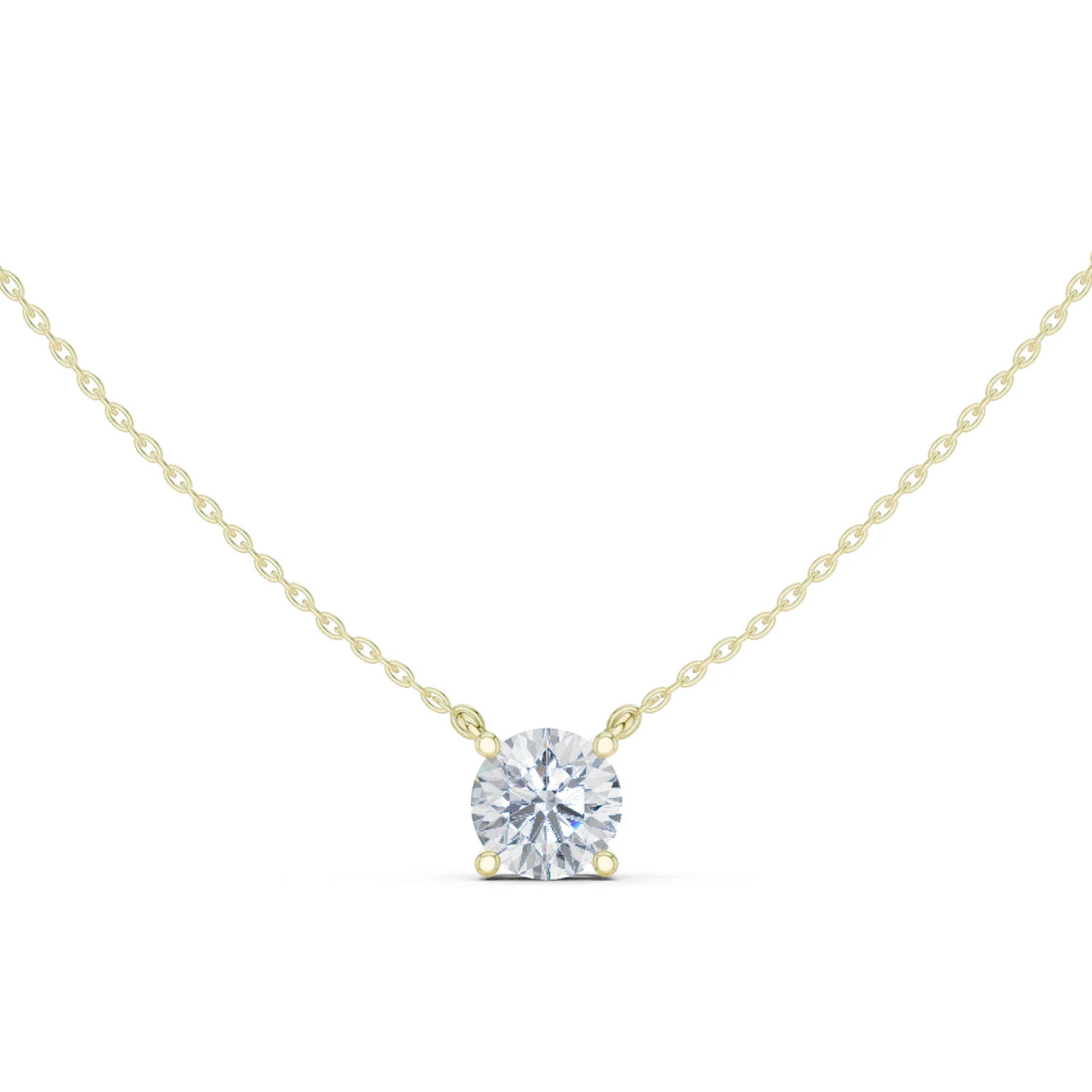 Timeless Spark Solitaire Diamond Pendant
