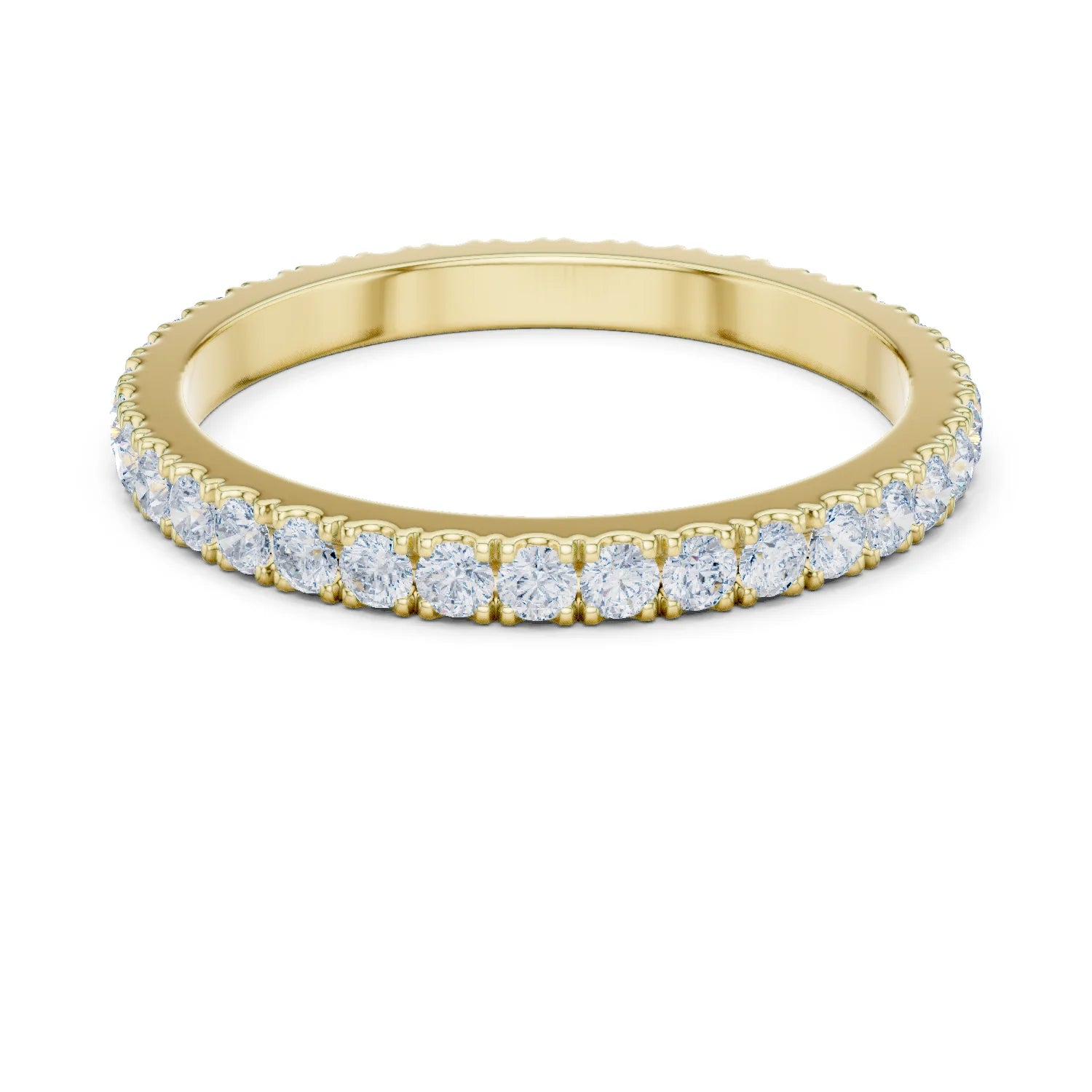 Round Diamond Eternity Band