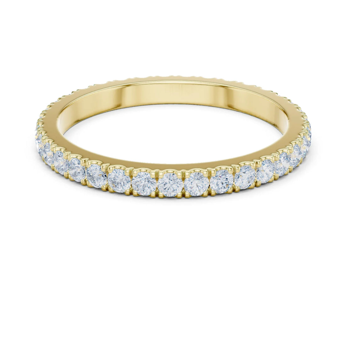 Round Diamond Eternity Band