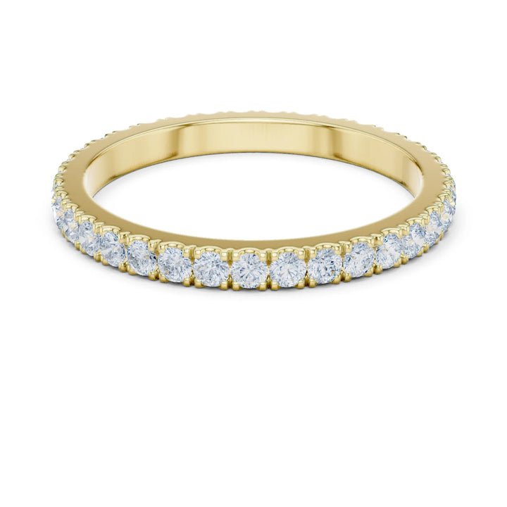 Round Diamond Eternity Band