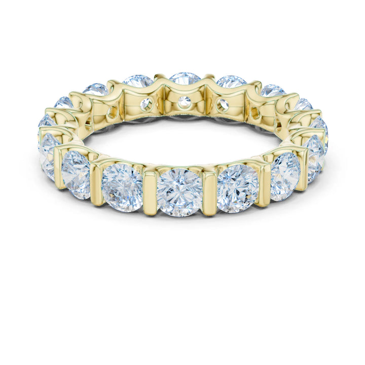 Round Diamond Eternity Band