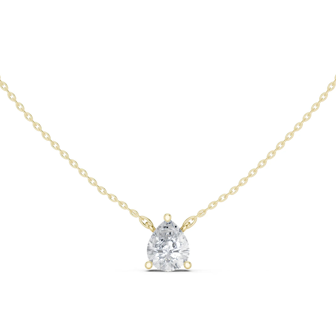 Grace Drop Pear Diamond Pendant