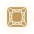 Diamond shape icon